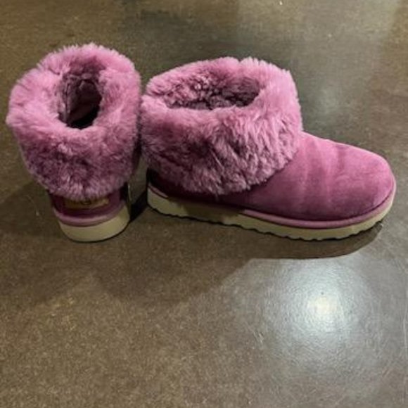 Ugg Boots Ladies Magenta size 7 - Picture 8 of 8